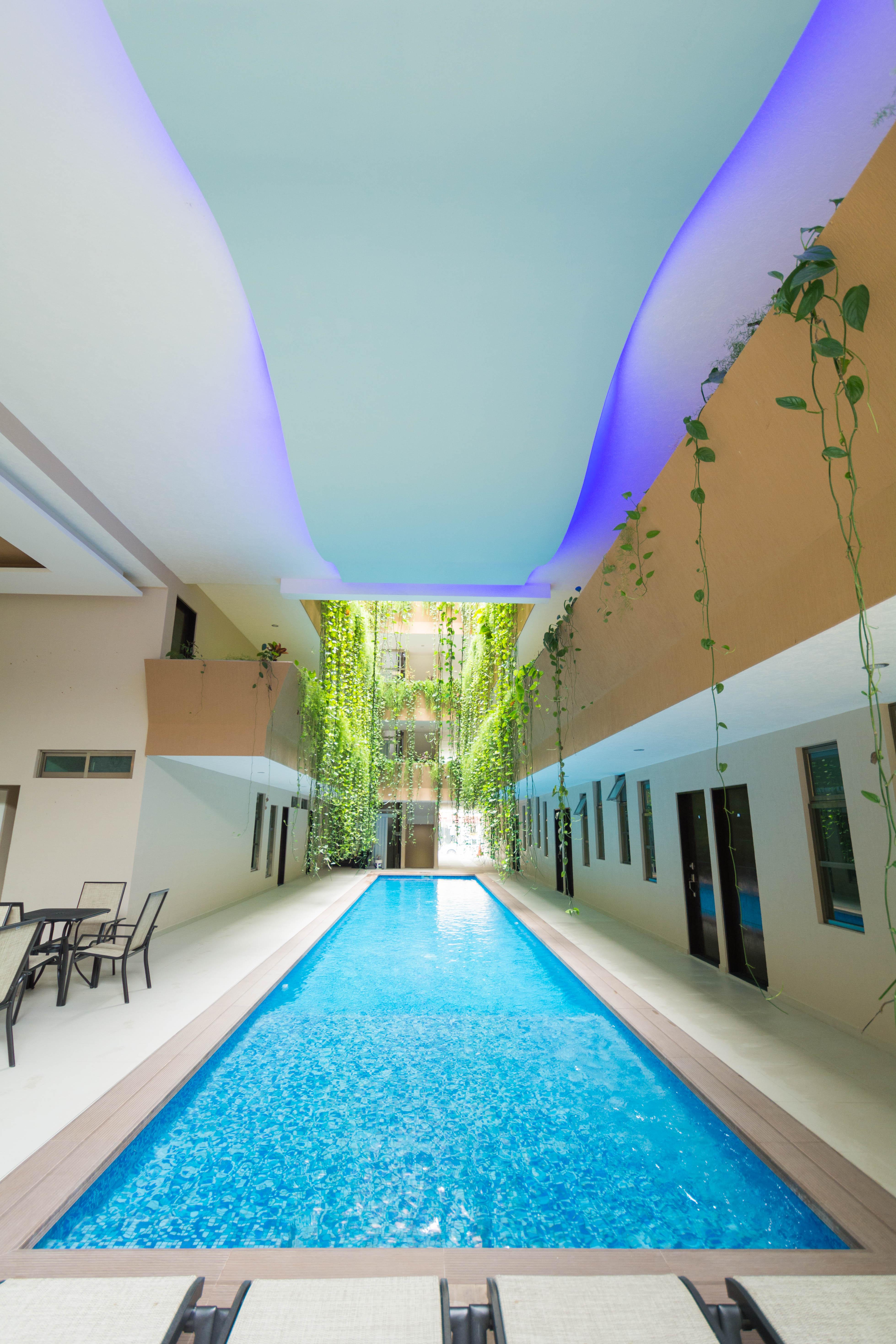 Palmarena Rooms & Residences - Long Stay Comfort With Parking, Sauna, Gym & Pool - Steps From 5Th Avenue Плая-дель-Кармен Экстерьер фото