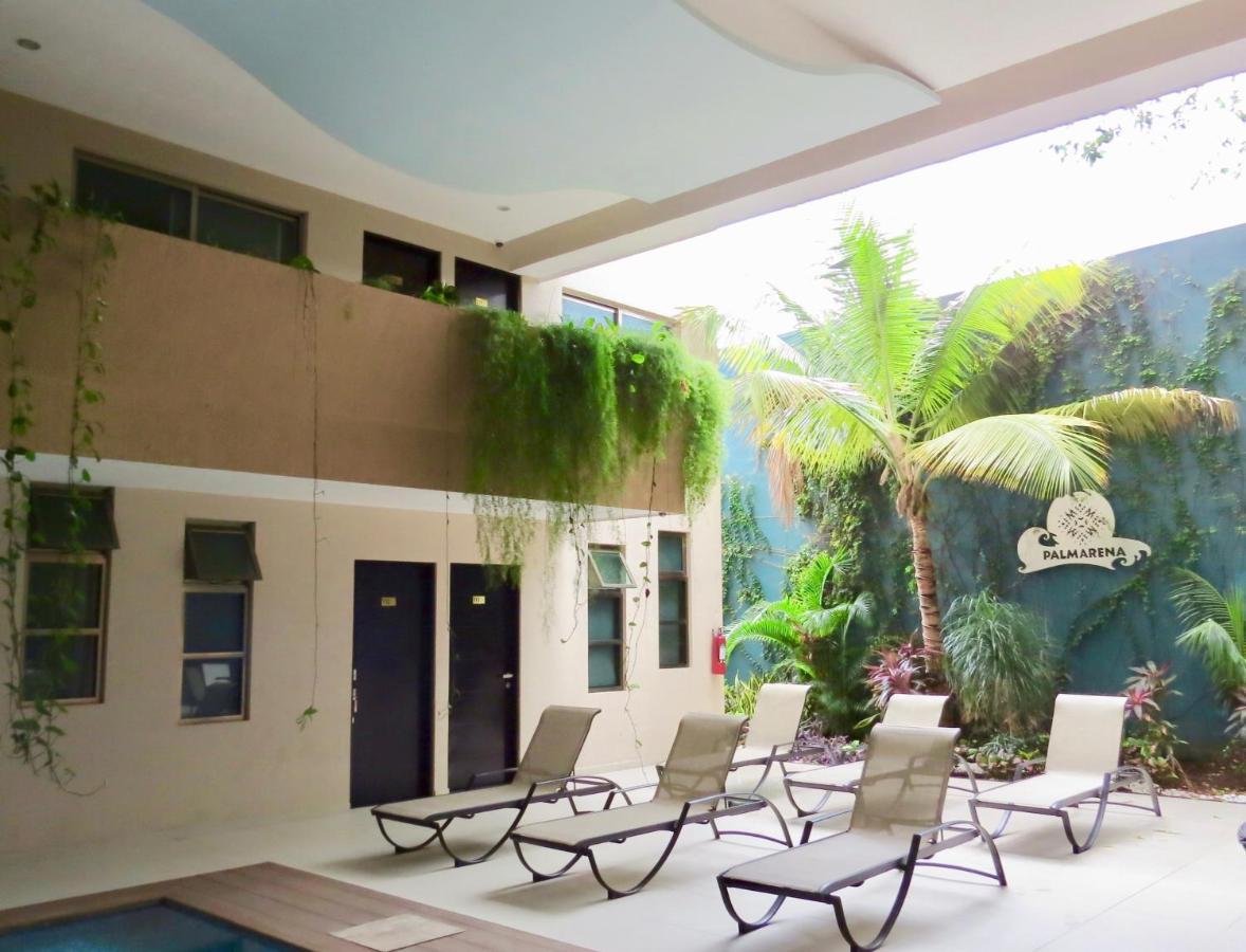 Palmarena Rooms & Residences - Long Stay Comfort With Parking, Sauna, Gym & Pool - Steps From 5Th Avenue Плая-дель-Кармен Экстерьер фото