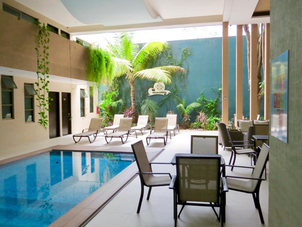 Palmarena Rooms & Residences - Long Stay Comfort With Parking, Sauna, Gym & Pool - Steps From 5Th Avenue Плая-дель-Кармен Экстерьер фото